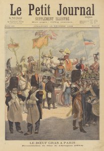 Processie van de Vetgemeste Os in Parijs